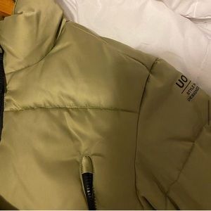 Urban Outfitters Cropped Puffer Jacket